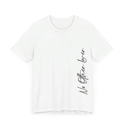 No Other Lover Logo Jersey T Shirt