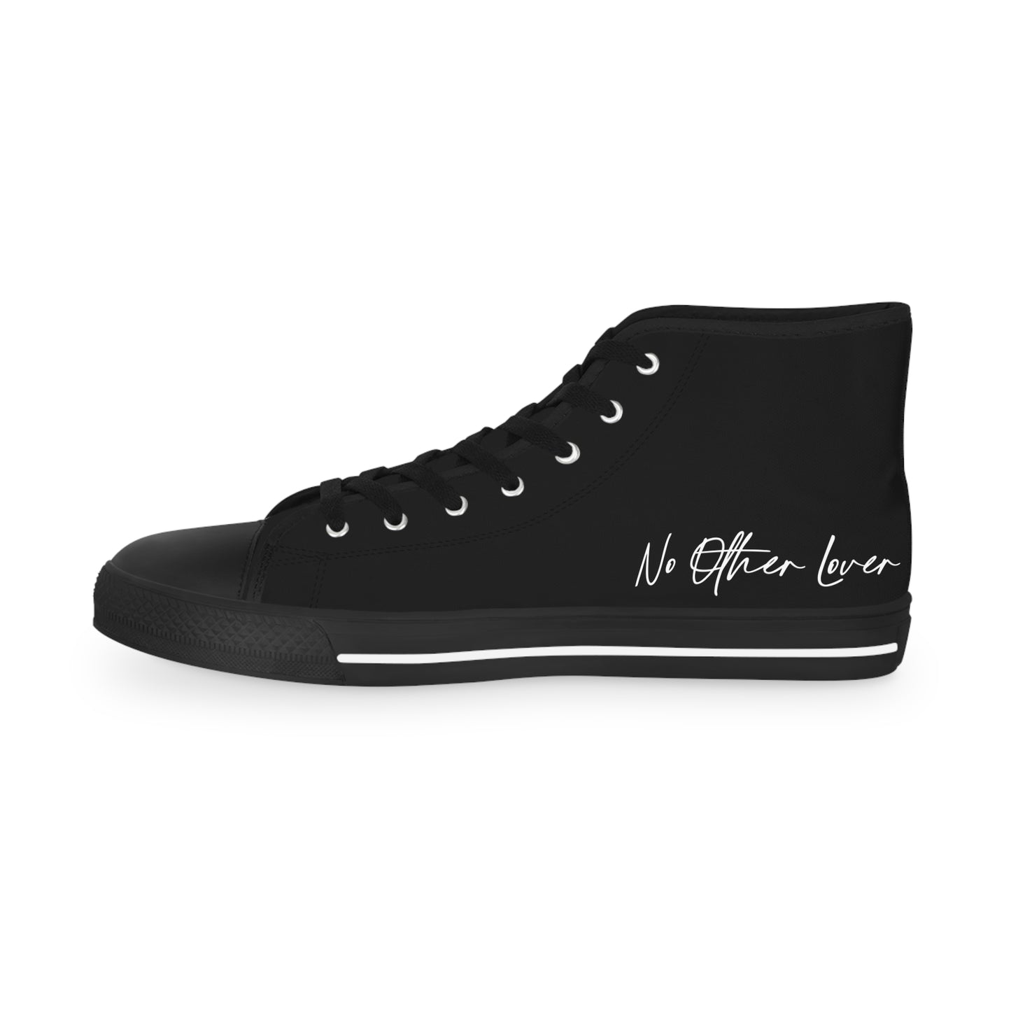 No Other Lover Men's High Top Logo Sneakers