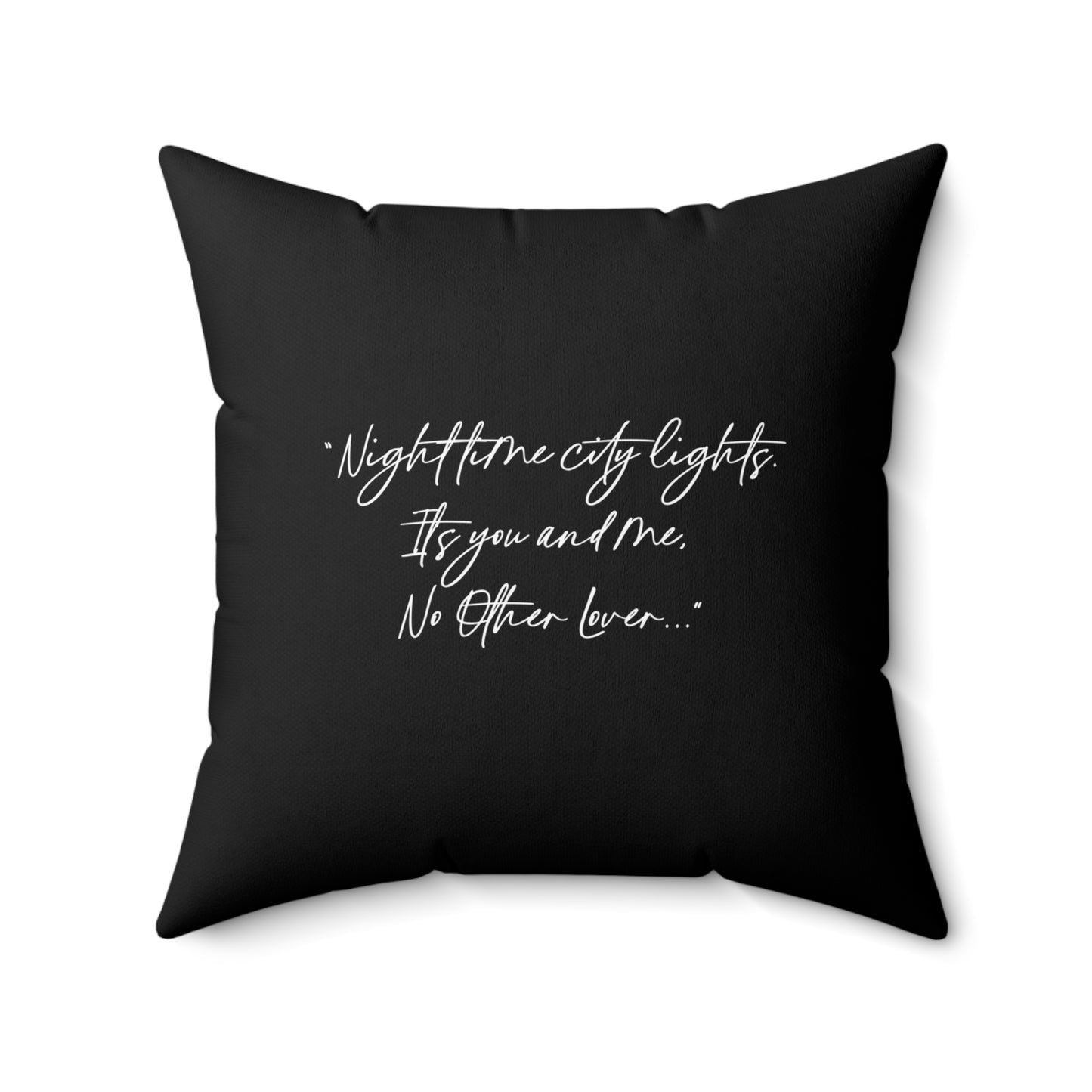 Midnight Drive Square Pillow Cushion