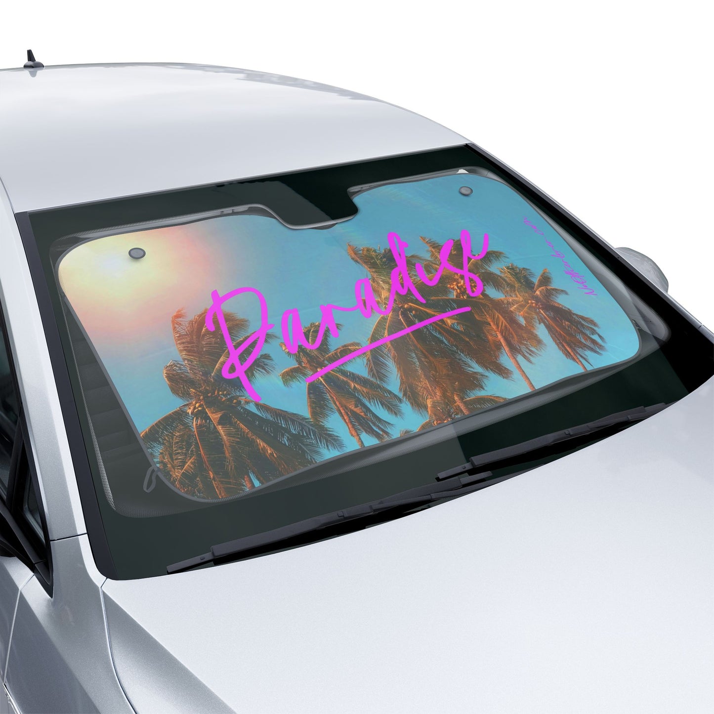 Paradise Car Sun Shade