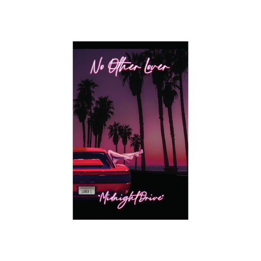 Midnight Drive - No Other Lover Band Music 80s Inspired Art Poster