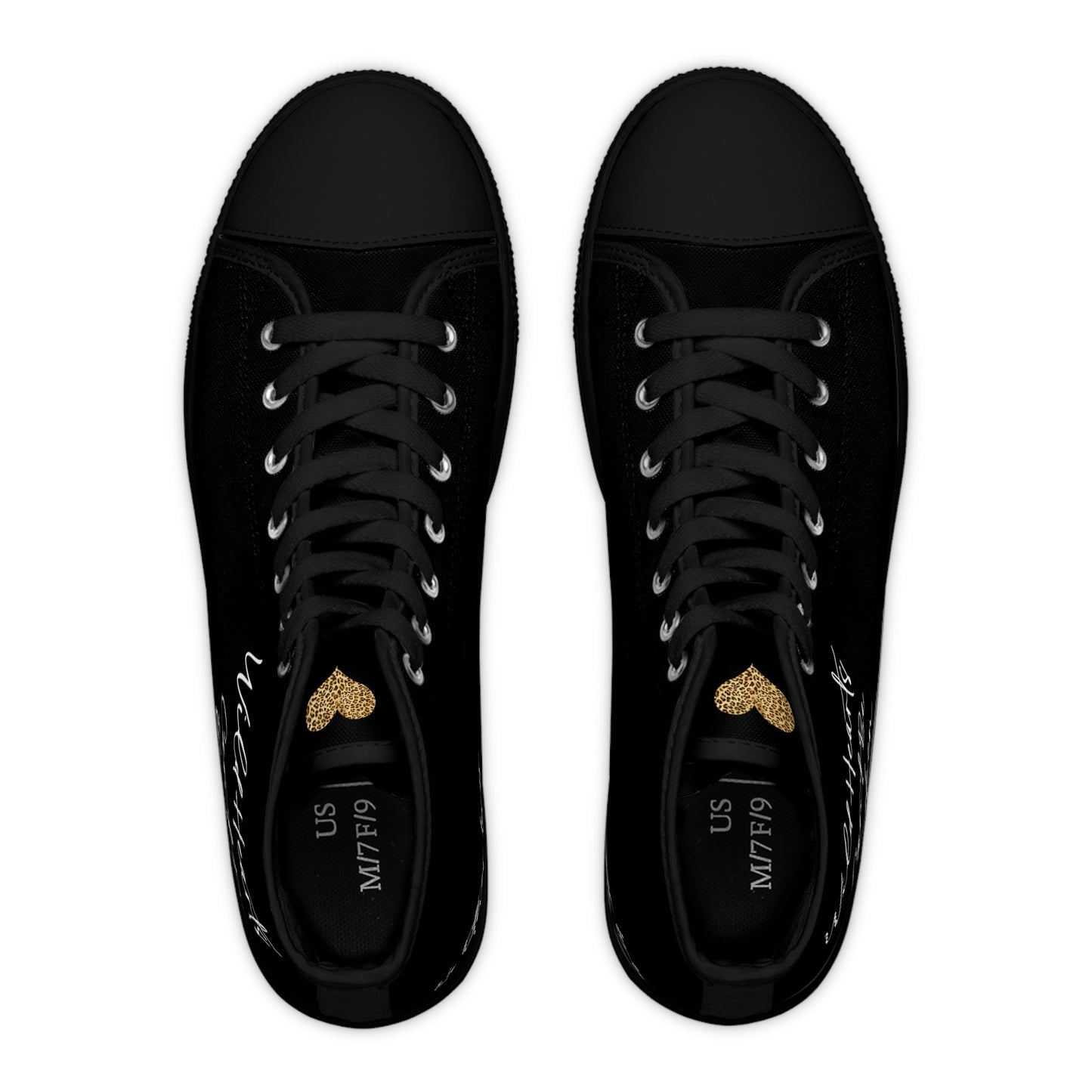 Women's 'Wild Hearts Can't Be Broken' High Top Sneakers