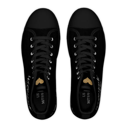 Women's 'Wild Hearts Can't Be Broken' High Top Sneakers