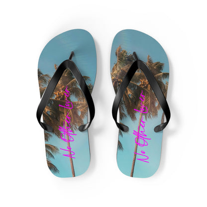 Palm Tree Logo Flip Flops