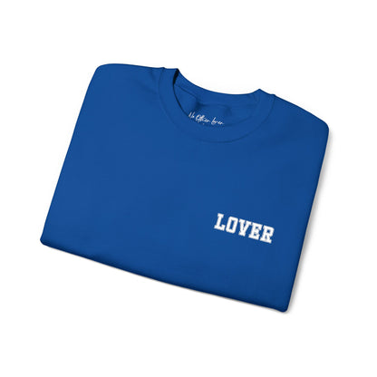 No Other Lover LOVER Palms Sweatshirt – Retro 80s Unisex Crewneck (Colour Collection)