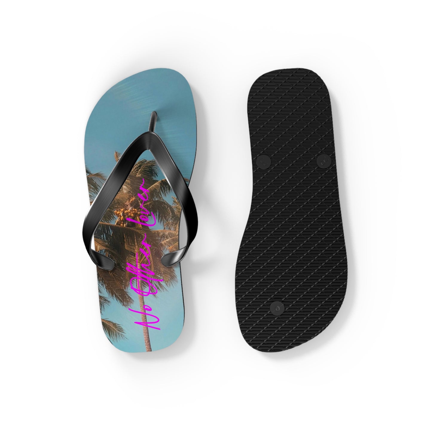 Palm Tree Logo Flip Flops