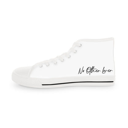 No Other Lover Men's High Top Logo Sneakers