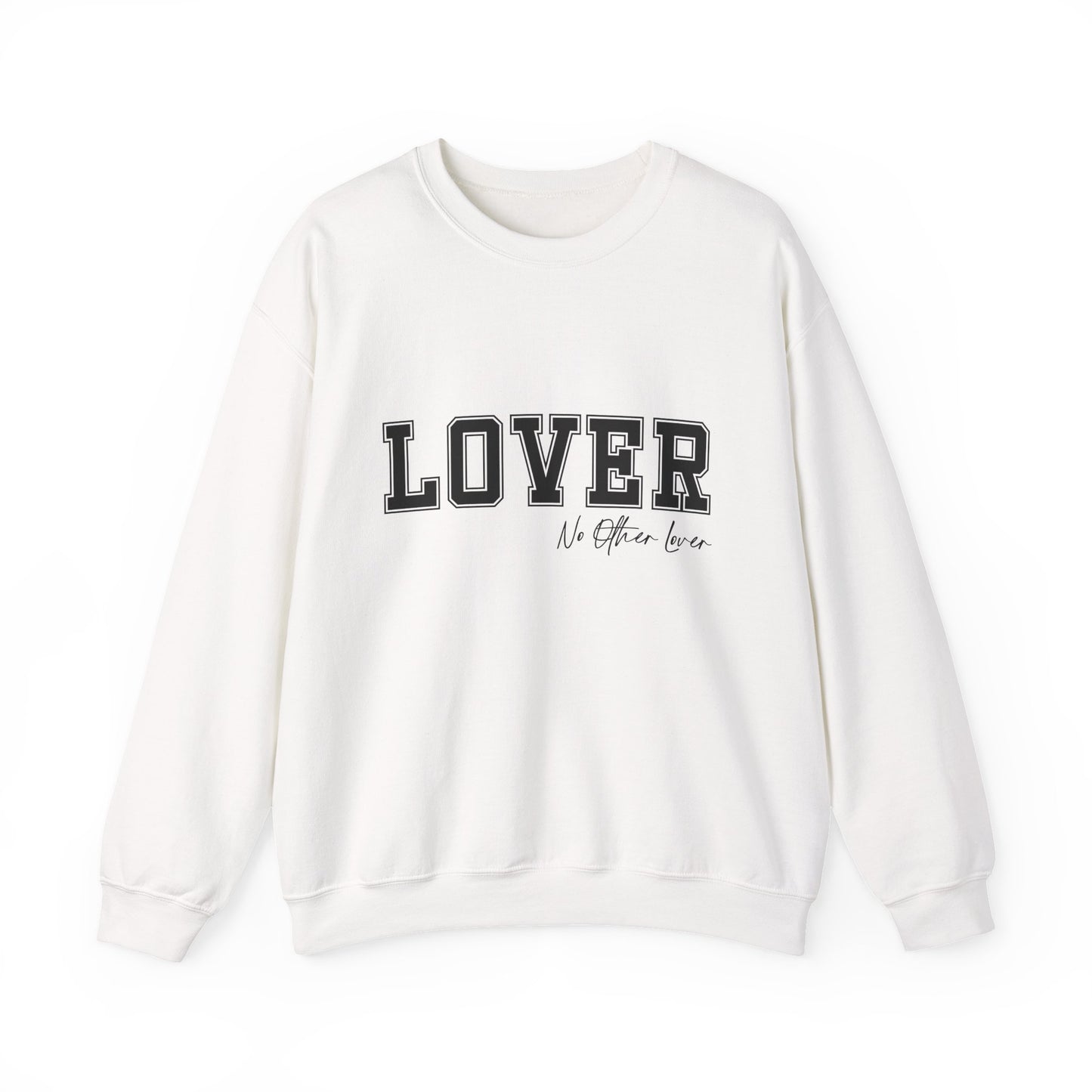 LOVER Varsity Sweatshirt - Unisex, Crewneck | No Other Lover Edition