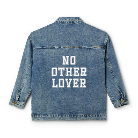 No Other Lover Oversized Women's Denim Jacket