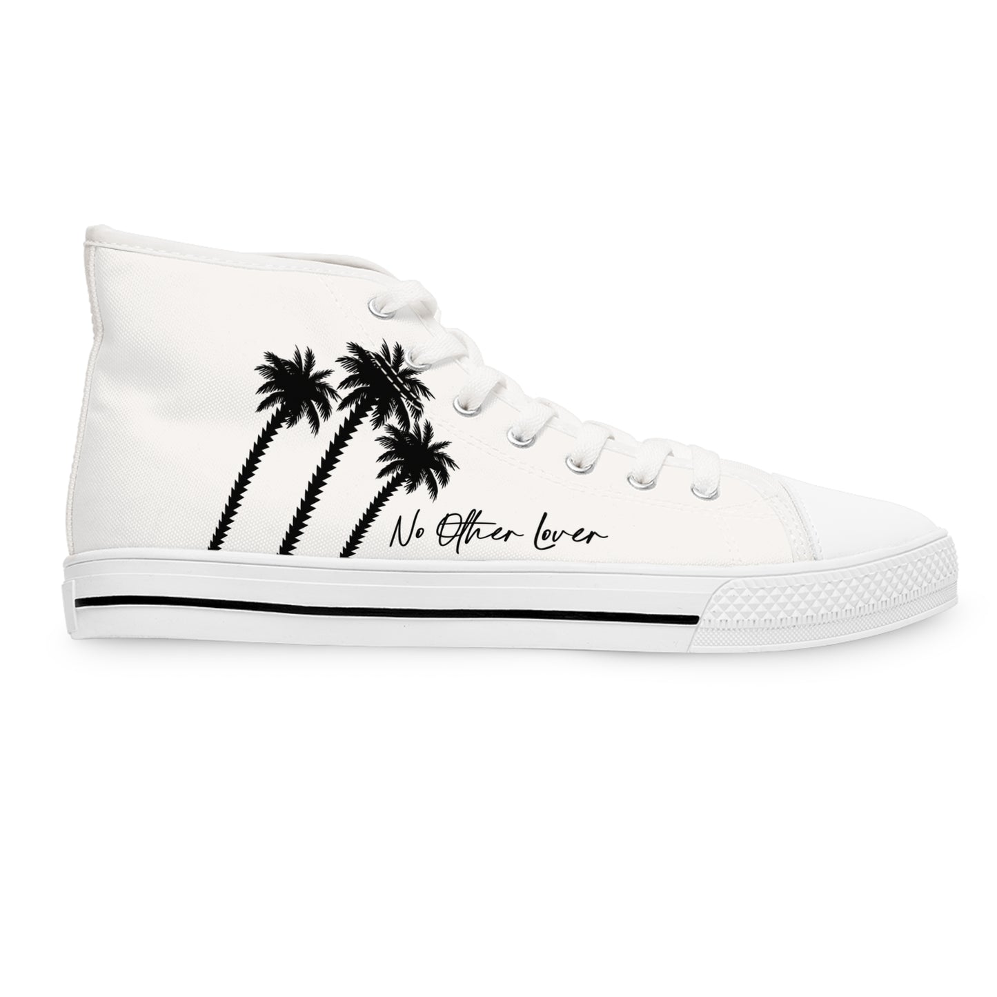 Palm Paradise Women's High Top Sneakers