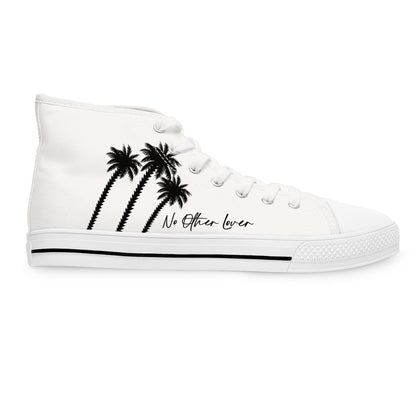 Palm Paradise Women's High Top Sneakers