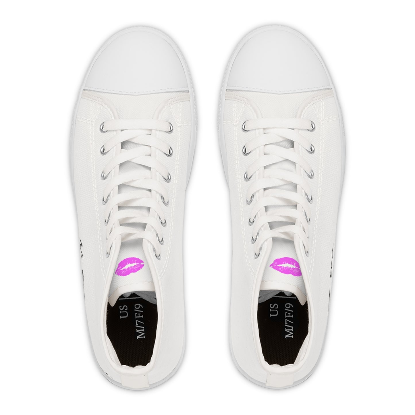 Women's High Top Logo Sneakers