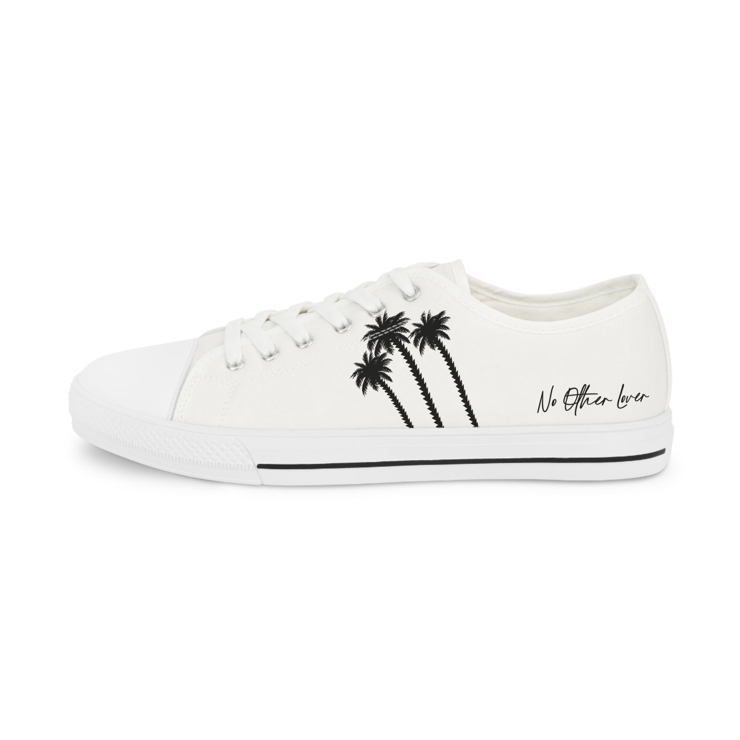 Palm Paradise Men's Low Top Sneakers