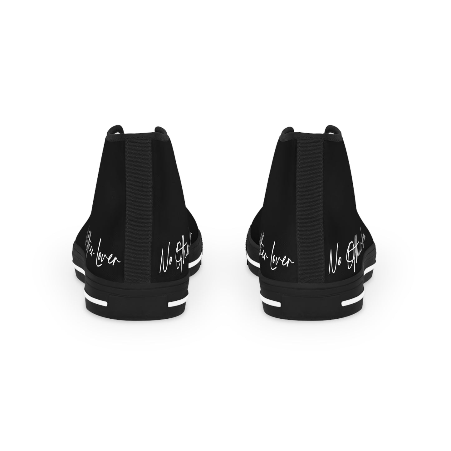 No Other Lover Men's High Top Logo Sneakers