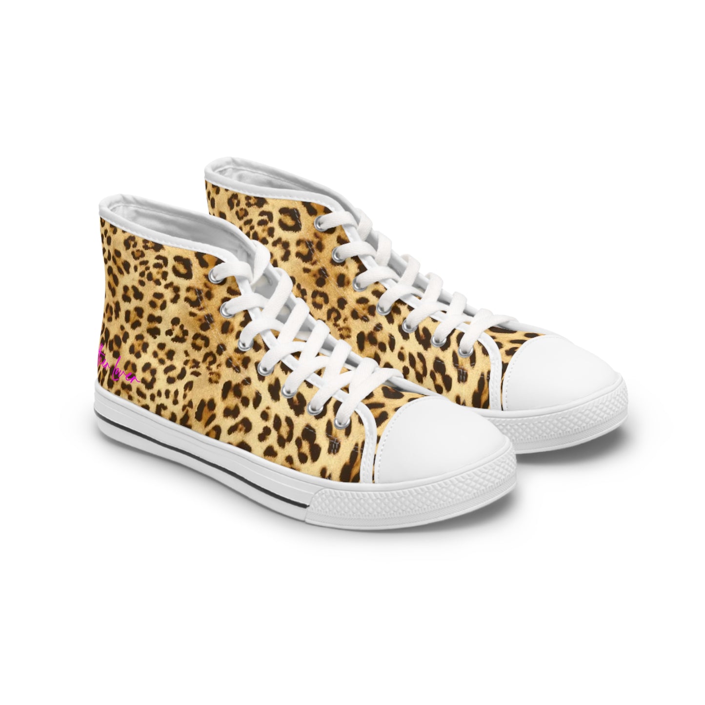 Leopard Love Women's High Top Sneakers