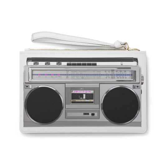 Ghetto Blaster 'Boom Box' Clutch Bag
