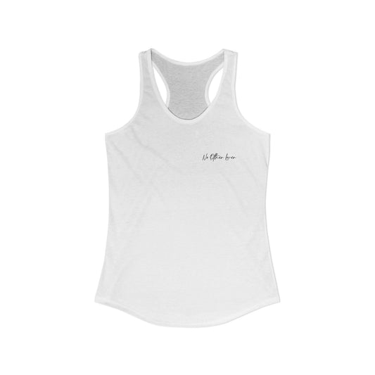 Racerback 'No Other Lover' Logo Tank Top
