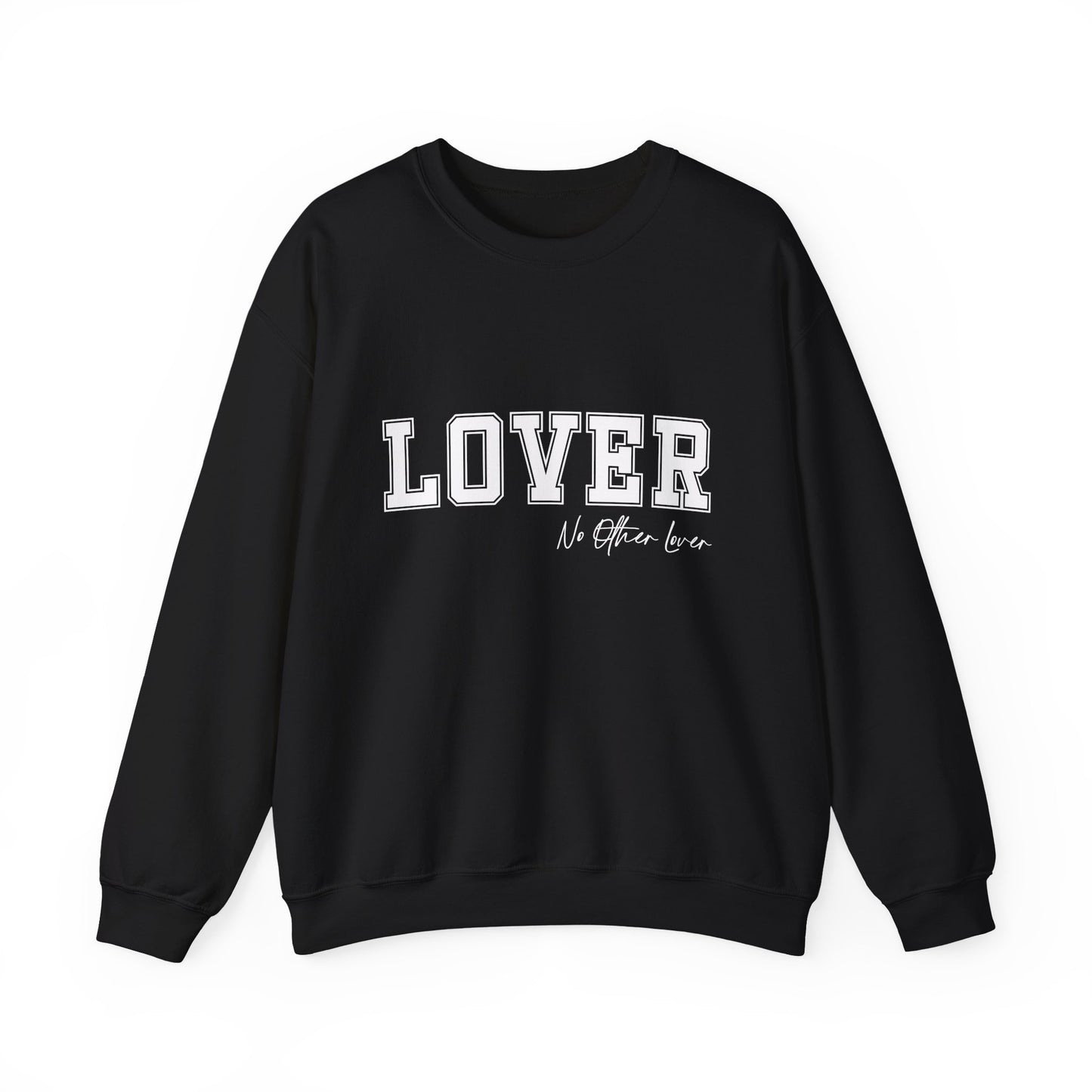 LOVER Varsity Sweatshirt - Unisex, Crewneck | No Other Lover Edition