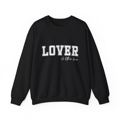 LOVER Varsity Sweatshirt - Unisex, Crewneck | No Other Lover Edition