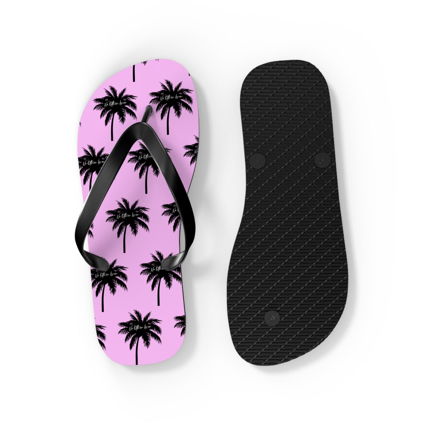 Palm Paradise Flip Flops - Pink