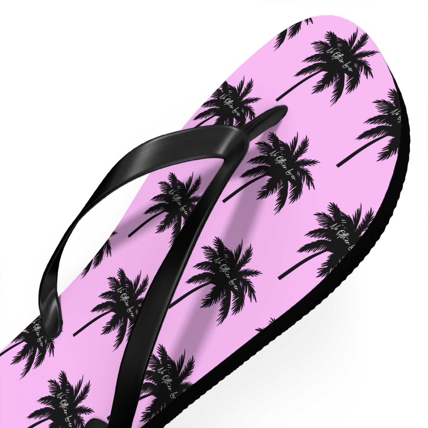 Palm Paradise Flip Flops - Pink