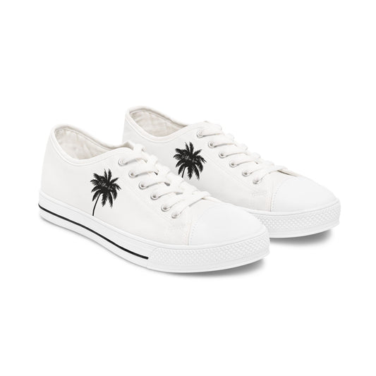 Palm Paradise Women's Low Top Sneakers